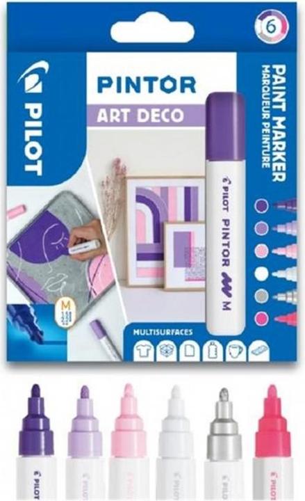 Image du produit Pilot Pintor Medium Set x6 Art Deco (6x)