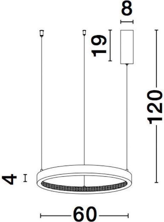 Produktbild Nova Luce Preston LED Pendelleuchte (2264 lm)