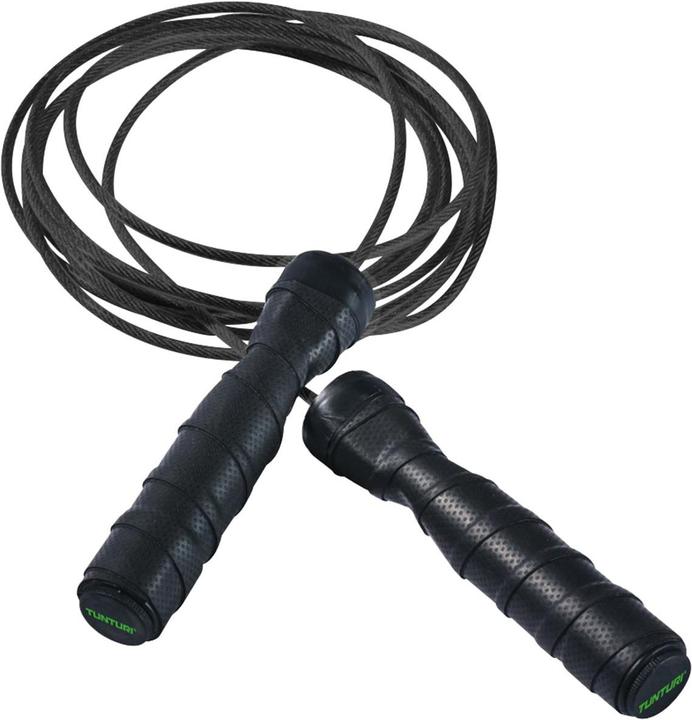 Tunturi Pro Stahlspringseil mit extra Gewichten (300 cm)