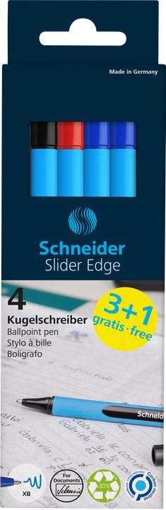 Image du produit Schneider Sets de mixage Stylo à bille Slider Edge XB (triés par couleur, 4 x)
