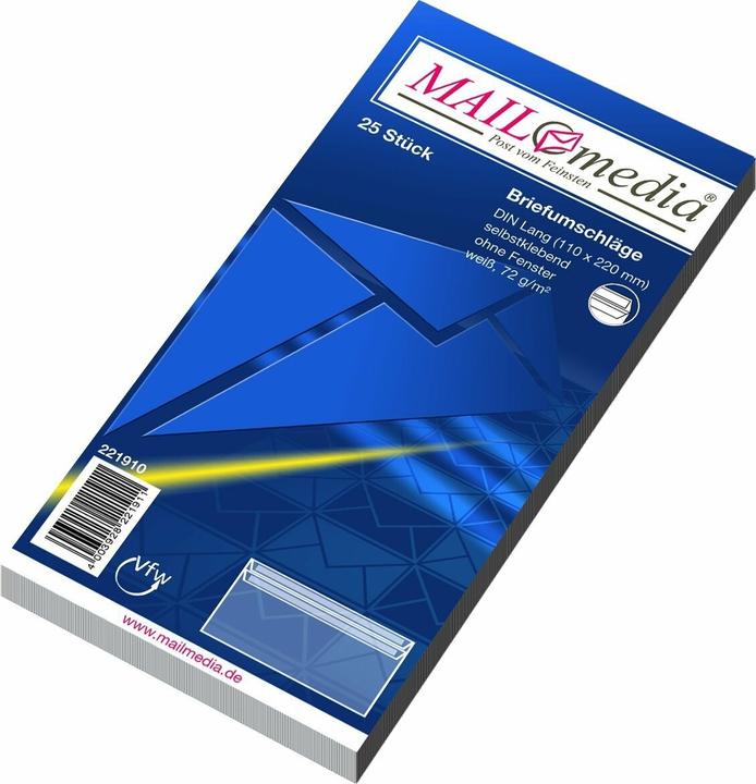 Produktbild Elepa Couvert ohne Fenster (Spezial, 25 x)
