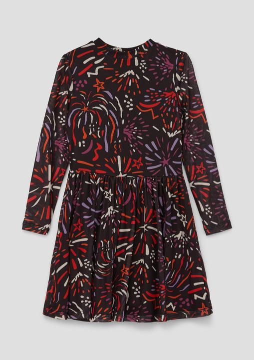 Produktbild s.Oliver Kleid Kurzes Meshkleid (104)