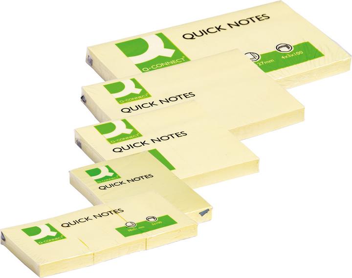 Actual product image Q-Connect Sticky notes Quick Notes (76 x 76 mm)