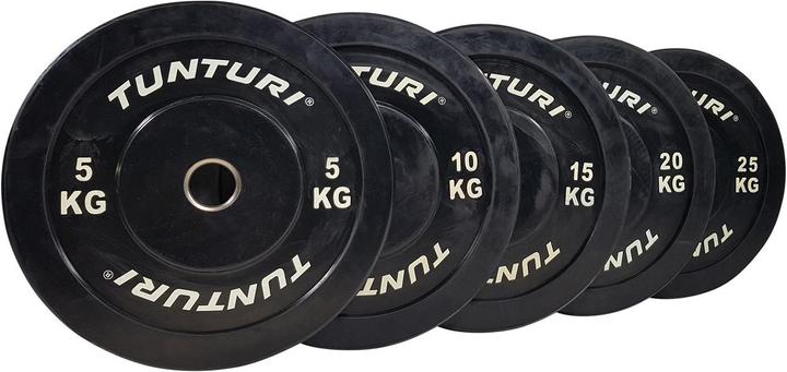 Image du produit Tunturi Bumper Plate Hantelscheiben 50 mm 15 kg (1 x 15 kg)