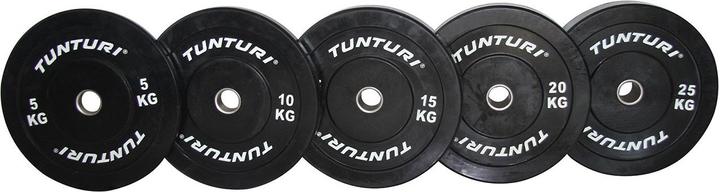 Image du produit Tunturi Bumper Plate Hantelscheiben 50 mm 15 kg (1 x 15 kg)