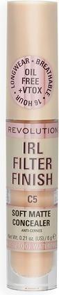 Actual product image Makeup Revolution IRL Filter Finish Concealer Medium to Full Coverage 6g C5 (C5)