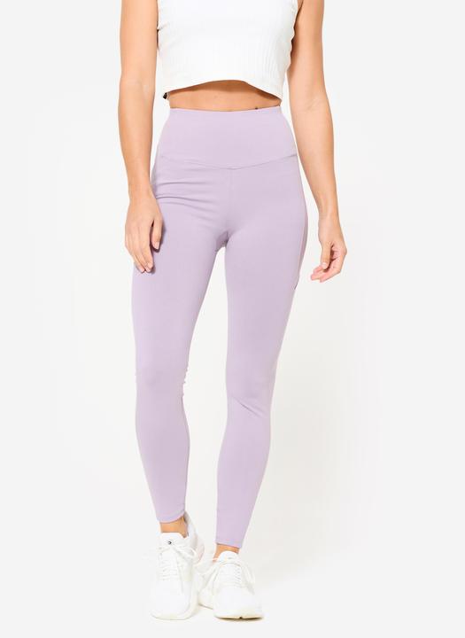 Immagine prodotto Domyos Leggings Damen hohe Taille - rauchlila (W33/L31)