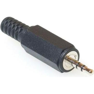 Thumbnail - Lumberg Audio Jack connector male 2.5 mm Stereo, Audio Adapter, Schwarz