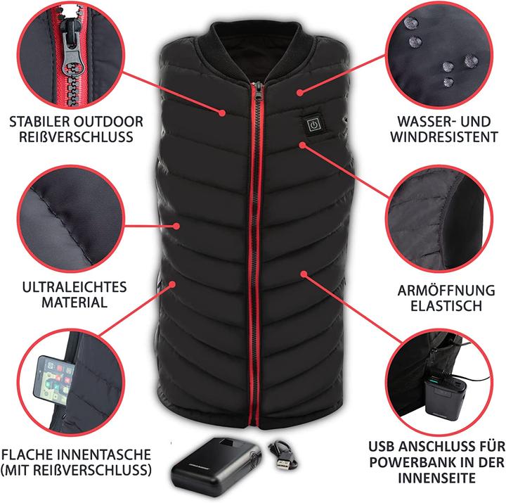Produktbild Muawo Beheizbare Weste (M)
