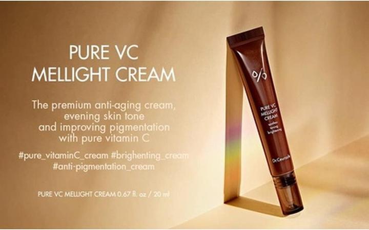 Actual product image Leegeehaam Dr.Ceuracle Pure Vitamin C Mellight Cream Tone-Up Serum for Face (20 ml)