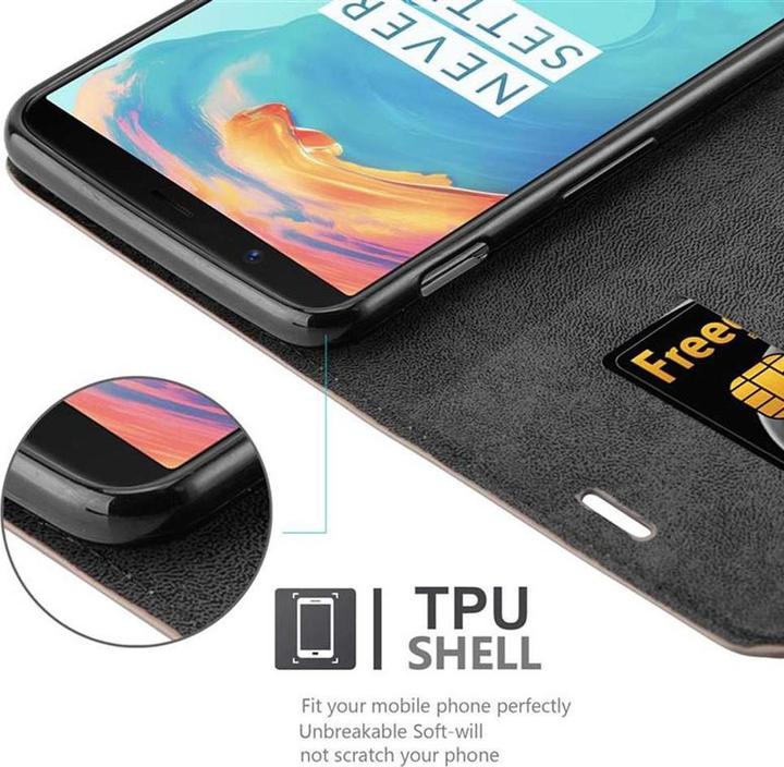 Produktbild Cadorabo Book Invisible Magnet Cover (OnePlus 5T)