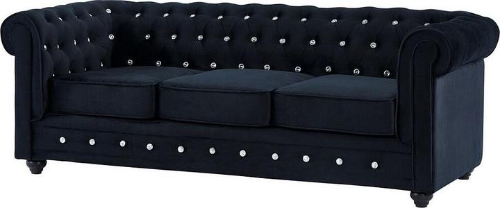 Produktbild Vente-unique Chesterfield (3-Sitzer)