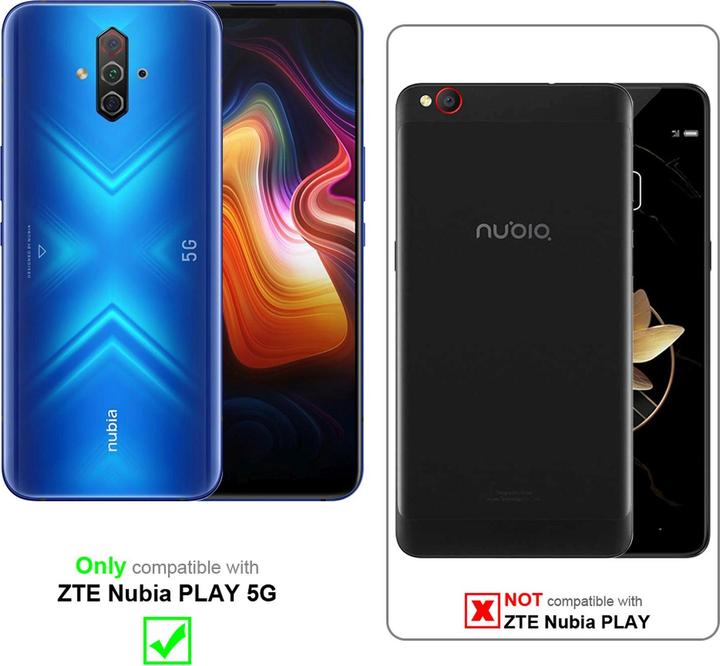 Produktbild Cadorabo Book Invisible Magnet Cover (Honor Play 5G)