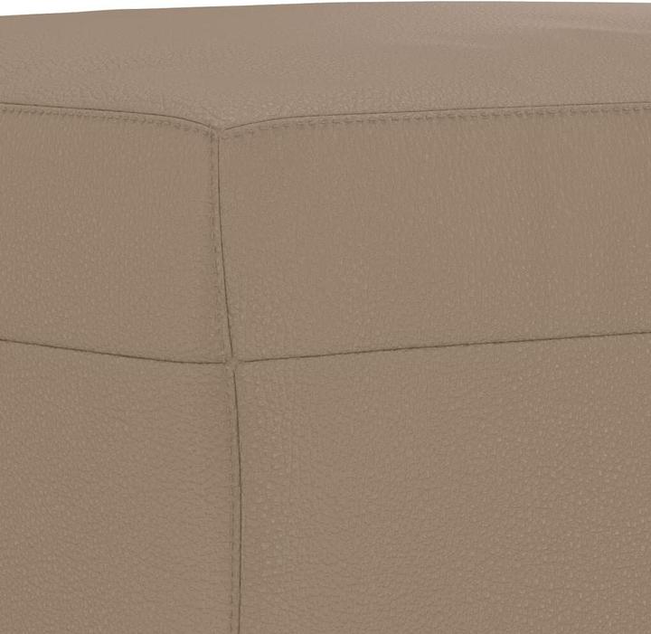 Immagine prodotto vidaXL Set divano 4 pezzi con cuscini cappuccino-marrone (2 posti, 3 posti, Salotto)