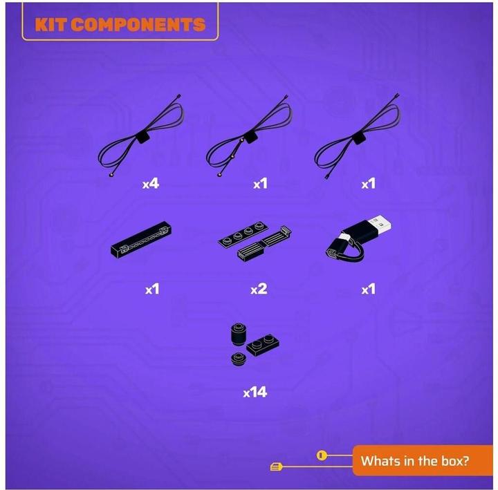 Actual product image Light my bricks LED light set for LEGO 77241 2 Fast 2 Furious - Honda S2000