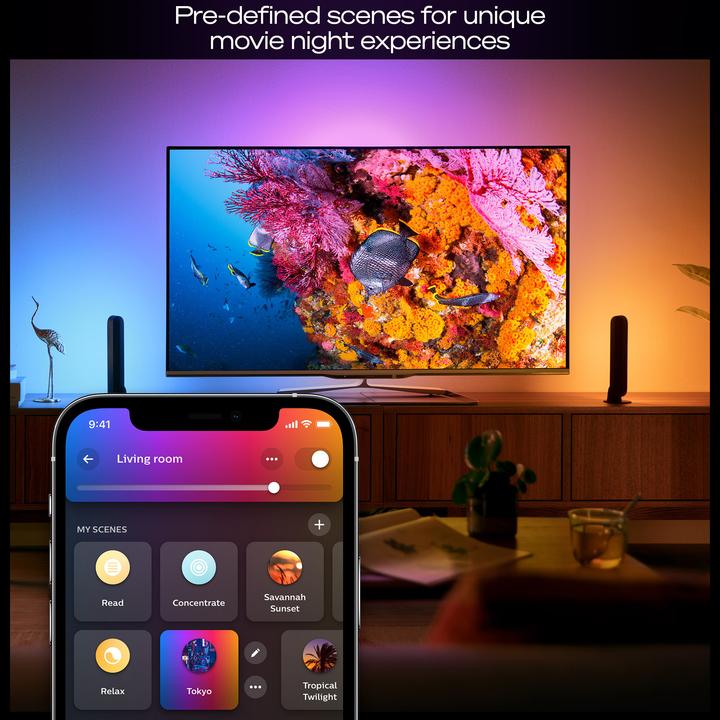 Image du produit Philips Starter Kit Bridge Pro + Play Light Bars