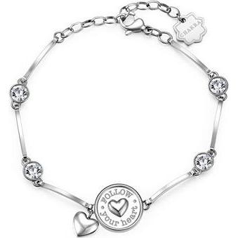 Brosway, Armschmuck, Steel Heart Bracelet Chakra BHKB039EN (L)