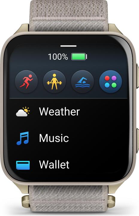Produktbild Garmin Venu X1 Soft Gold, French Gray (nur WLAN)