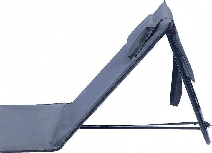 Actual product image Mojawo Strandliege Strandmatte Rückenlehne Kissen faltbar L152xB51xH41cm (152 cm)