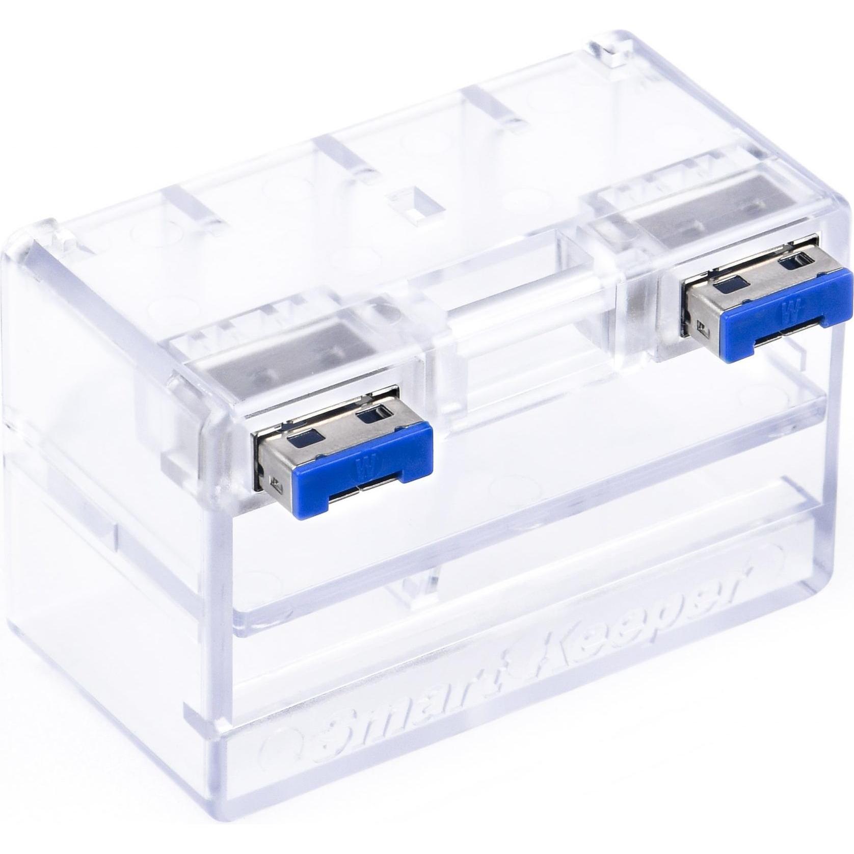 Smart Keeper SmartKeeper Basic Network Module Port Lock 8P, Notebook Security, Transparent