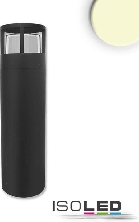 Produktbild Isoled LED Wegleuchte Typ2, 50cm, 6W, sandschwarz, warmweiss (280 lm, IP54)