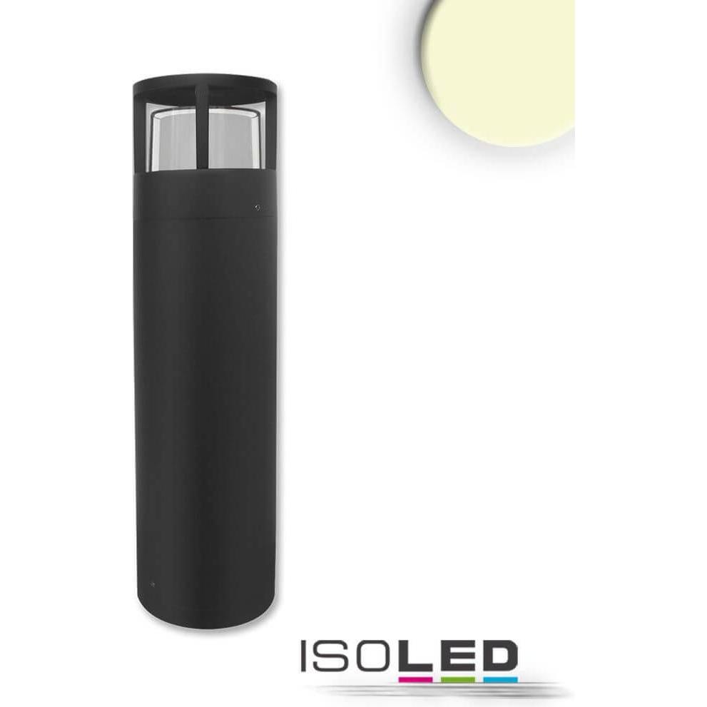 Isoled, Gartenbeleuchtung, LED Wegleuchte Typ2, 50cm, 6W, sandschwarz, warmweiss (280 lm, IP54)