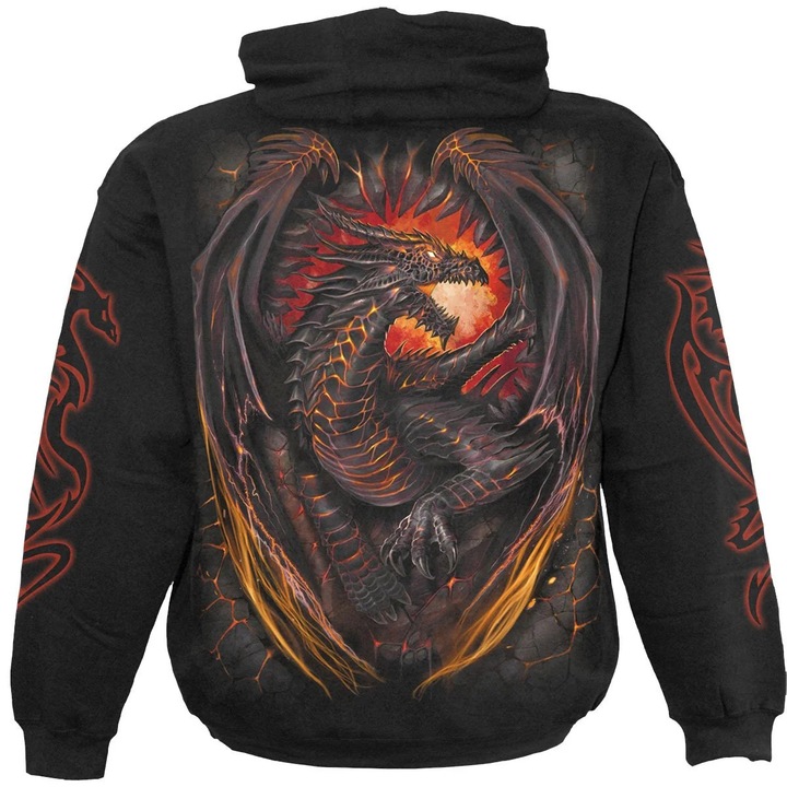 Immagine prodotto Spiral Dragon Furnace Felpa con Cappuccio Adulto Unisex (XXL)