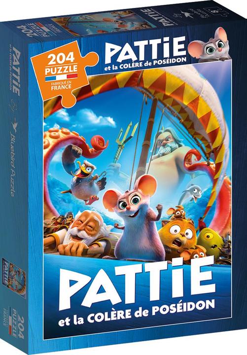 Actual product image Bluebird Puzzle 204 pieces XXL Pieces - PATTIE and the Wrath of Poseidon (204 pieces)