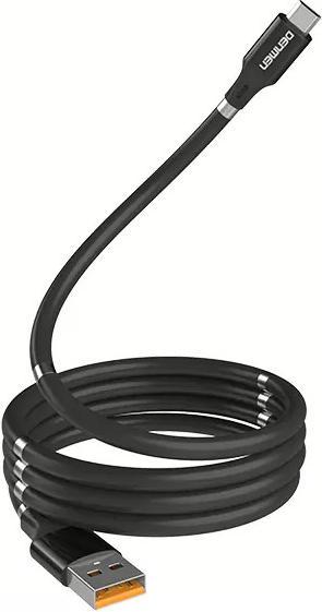 Immagine prodotto Denmen Schwarzes Magnetisches Usb-Type-C-Kabel D11t
