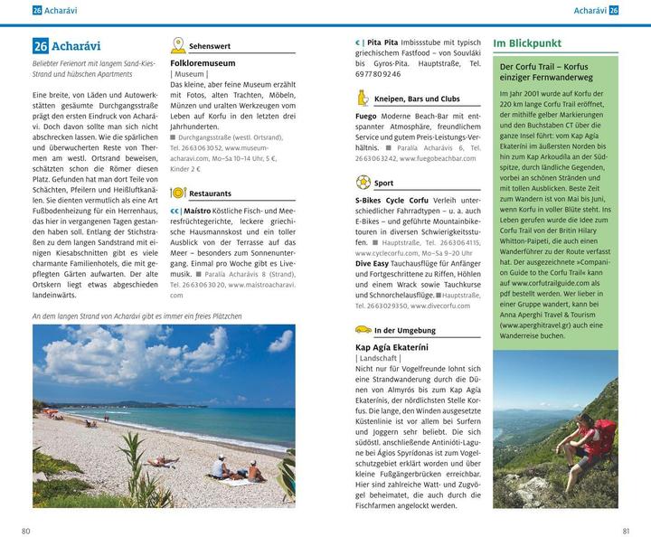 Image du produit Adac Reiseführer Korfu Lefkada Ithaka Kefalonia Zakynthos (Allemand, Klio Verigou, 2024)