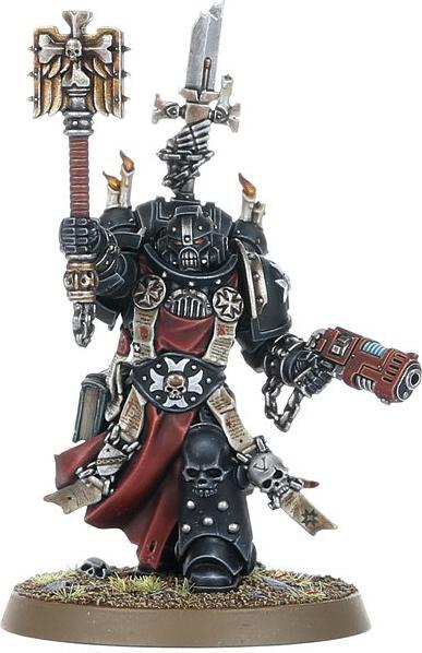 Actual product image Games Workshop Chaplain Grimaldus & Retinue (Plastic)