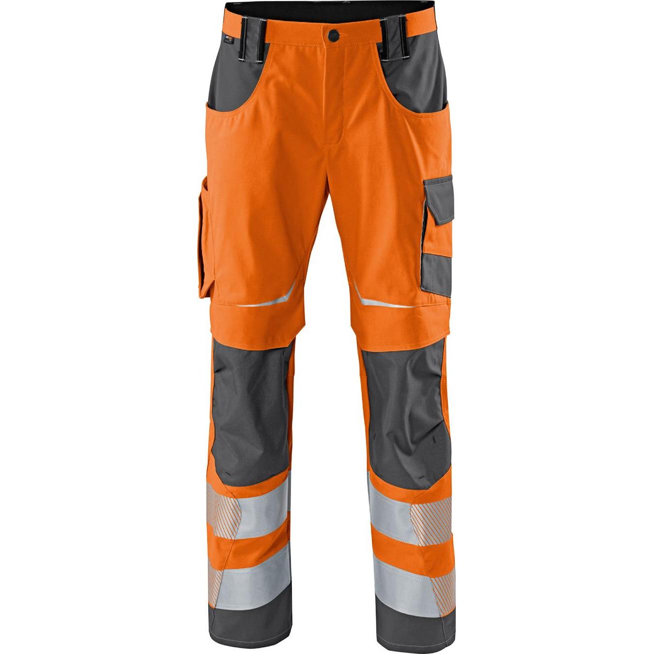 Kübler, Arbeitshose, Hose REFLECTIQ PSA 2 warnorange/anthrazit Form 2207 Grösse 27K (27)