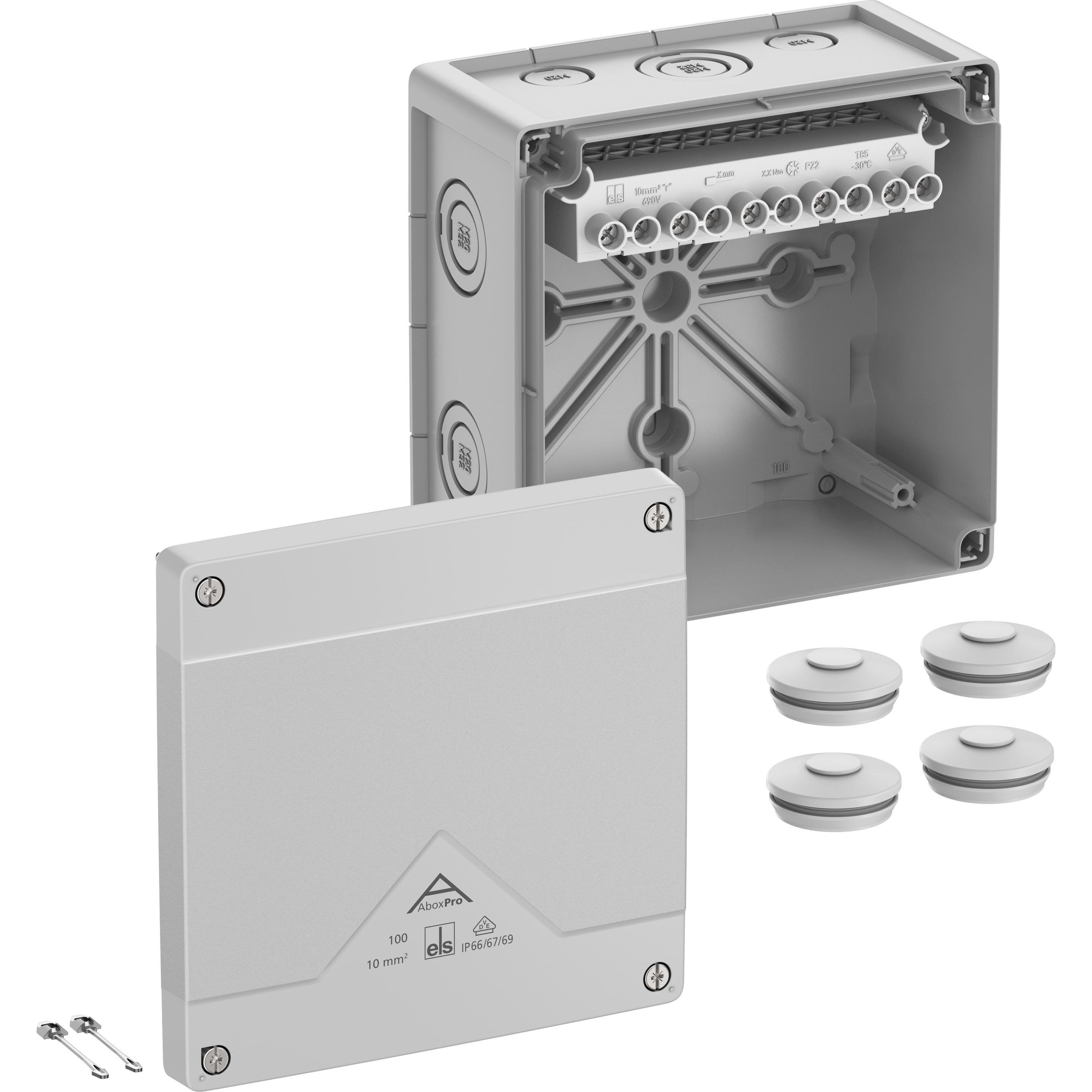 Thumbnail - Spelsberg, Abzweigdose, Abzweigkasten Abox Pro 100-10² Schutzart IP66/IP67/IP69 max 41042001