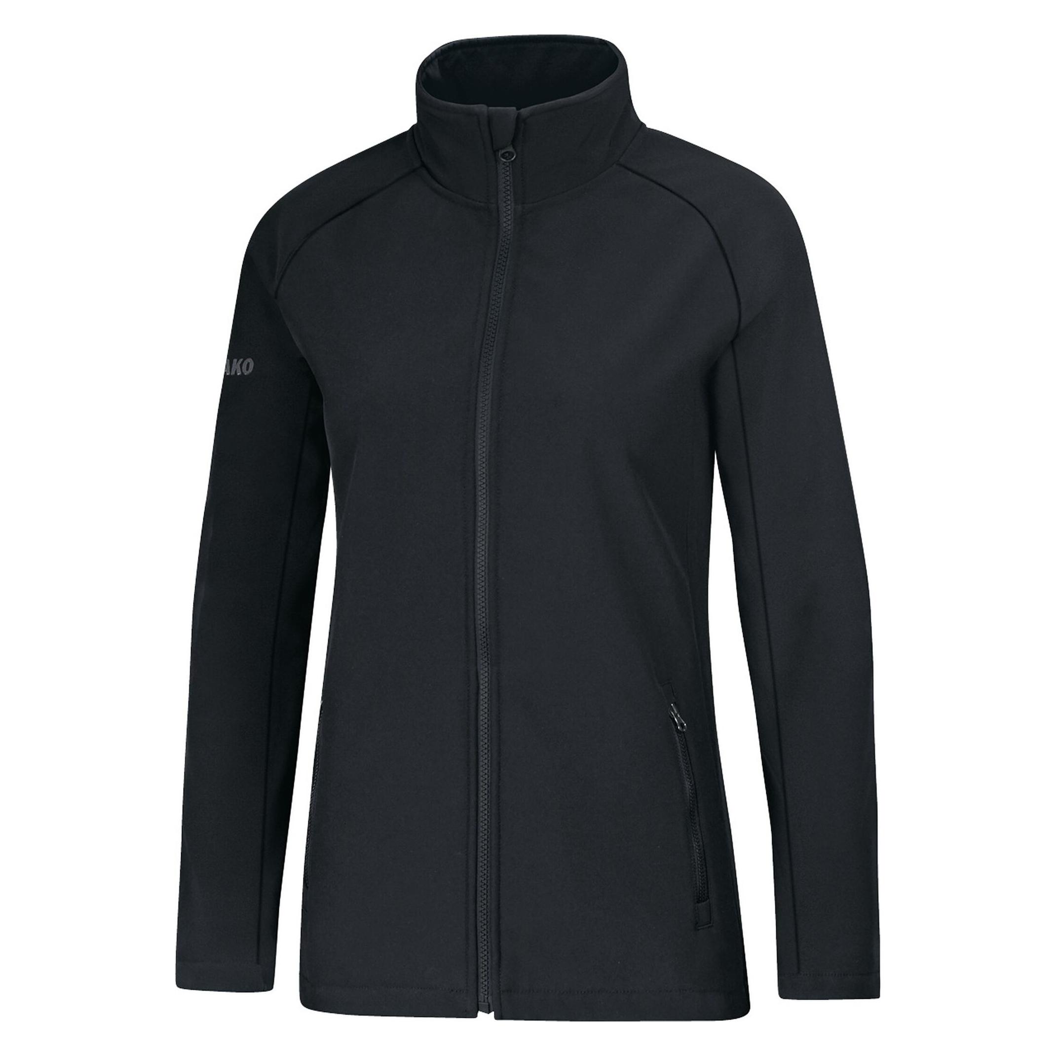 Jako, Damen, Outdoorjacken, Softshelljacke Team Damen (40), Schwarz, 40