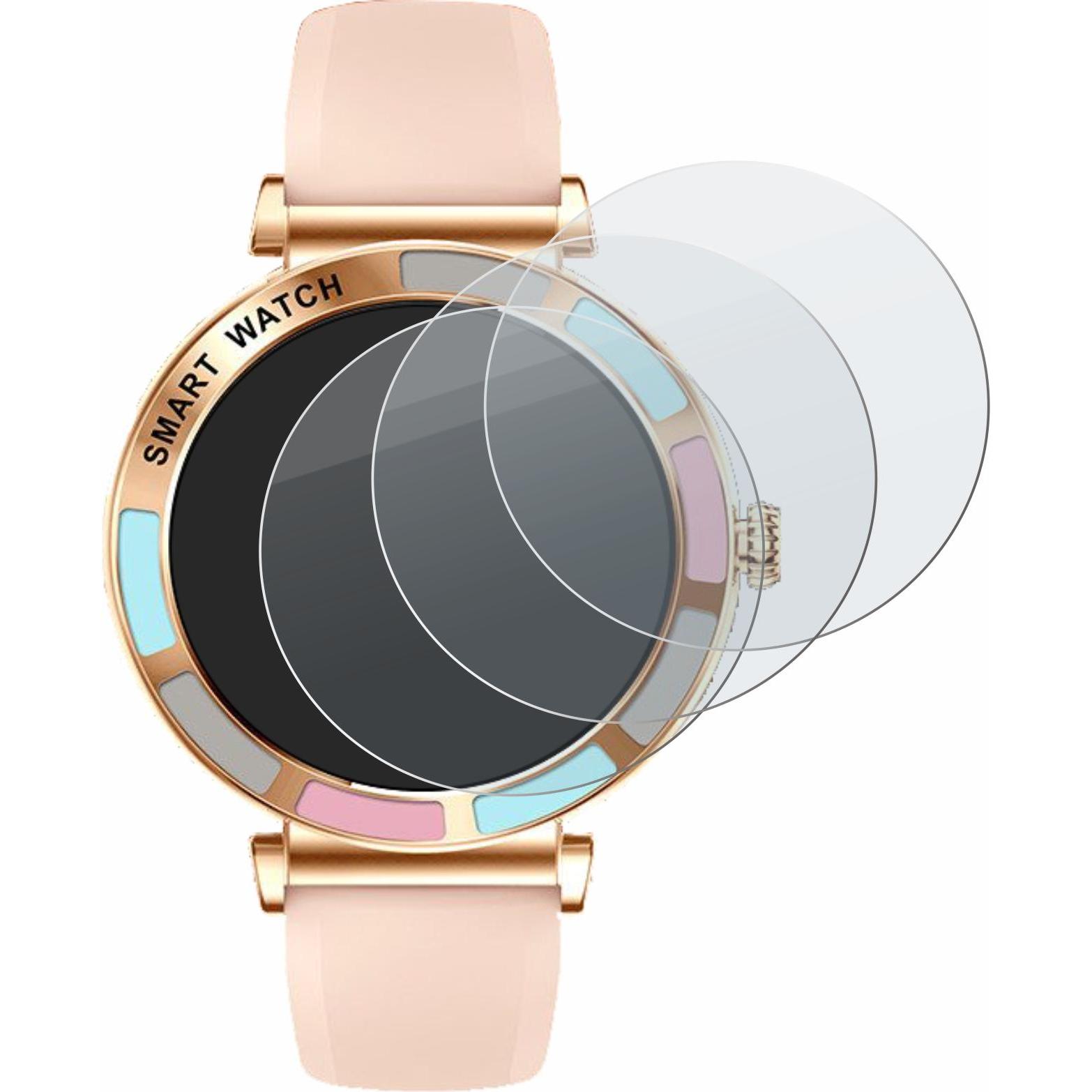 Thumbnail - BROTECT Schutzglas Schutzfolie Glas Folie Displayschutz matt, Smartwatch Schutzfolie, Grau