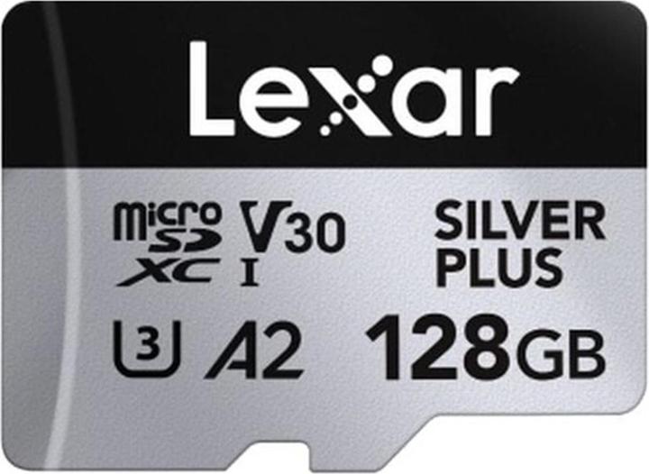 Immagine prodotto Lexar Professionale Silver Plus (128 GB, microSDXC, U3, UHS-I)