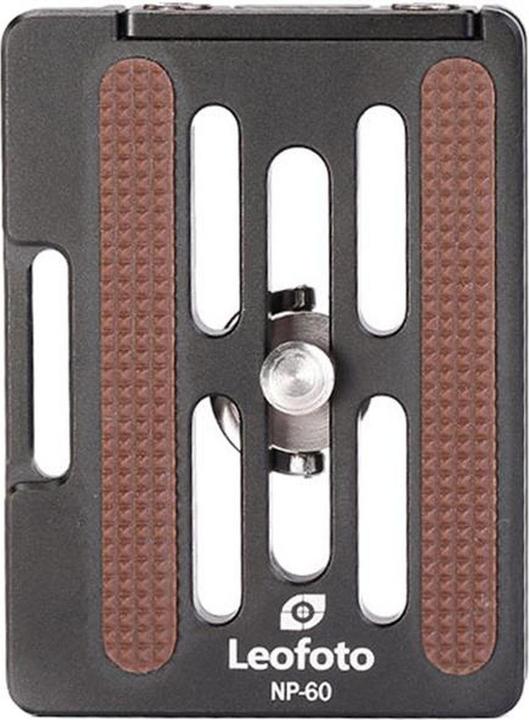 Produktbild Leofoto Stativplatte mit Sicherung NP-60 (Stativ Schnellwechselplatte)