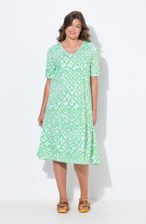 Actual product image Laurasøn Shirt-Kleid, 1/2 Arm, V-Ausschnitt (58)