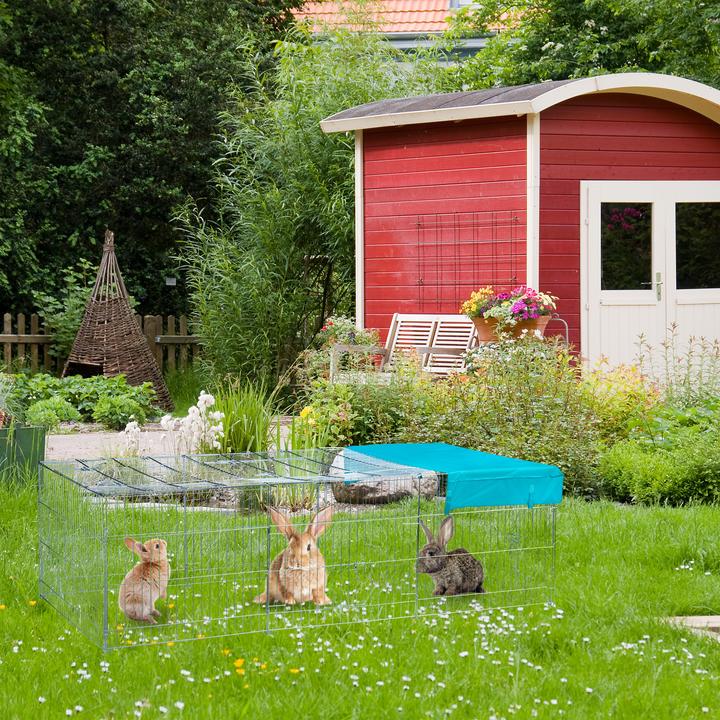 Immagine prodotto Relaxdays Recinzione per cuccioli con tetto piatto