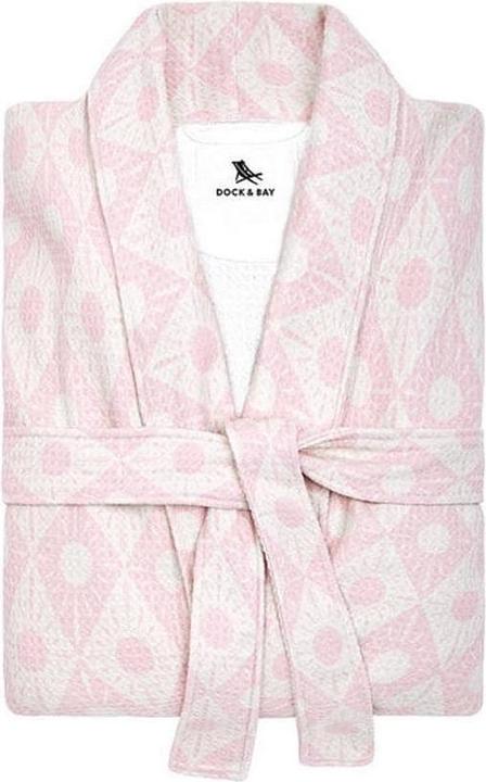 Actual product image Dock & Bay Bath Robe Waffle DIAMOND PINK (One size)