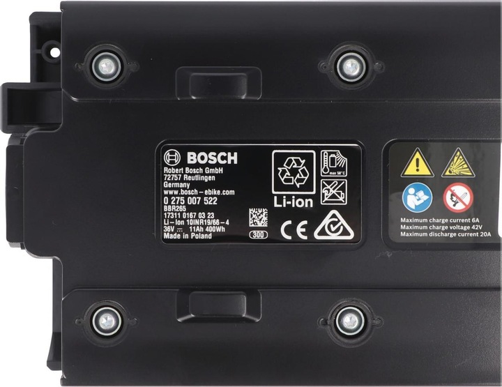 Actual product image Bosch eBike PowerPack 400 BBR265 (400 Wh, E-Bike battery)