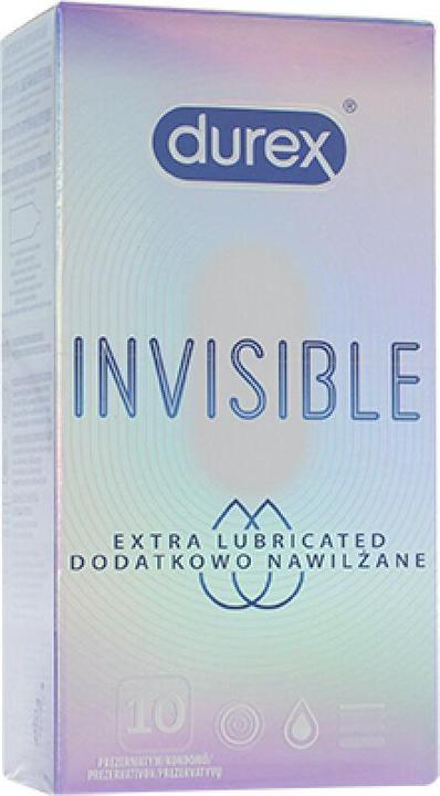 Actual product image Durex Invisible Extra Lubricated (10 pcs.)