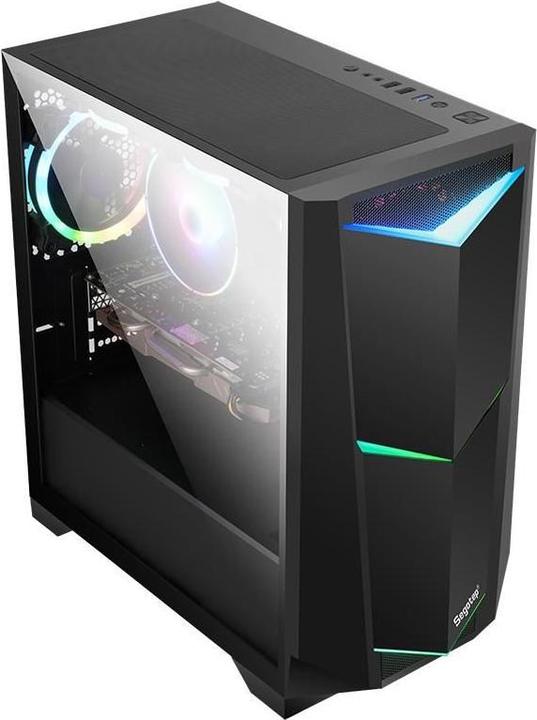 Actual product image Segotep Ares black case (Mini-ITX)