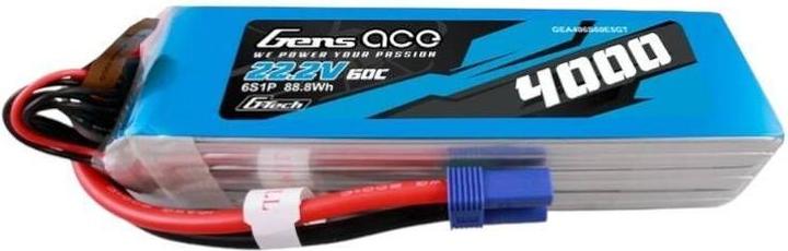 Produktbild Gens Ace G-Tech 4000mAh 22.2V 60C 6S1P Lipo Battery Pack with EC5 Plug (22.20 V, 4000 mAh)