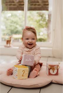 Actual product image Little Dutch Fairy Garden fabric cube