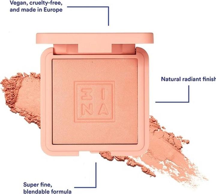 Actual product image 3INA The Blush (310 Light Peach)