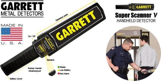 Actual product image Garrett Handheld detector Super Scanner V