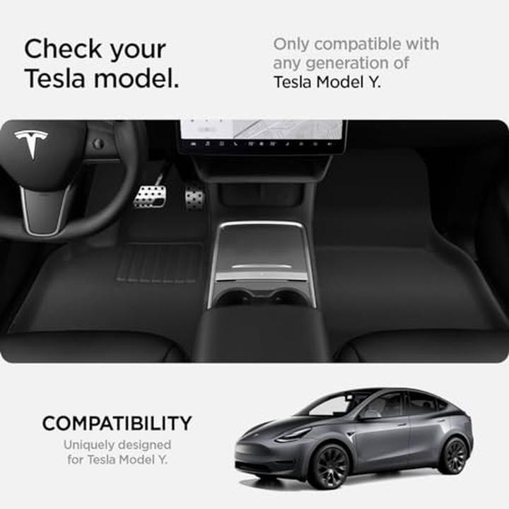 Image du produit Spigen Tesla Model Y - WeatherBloc Floor Mat