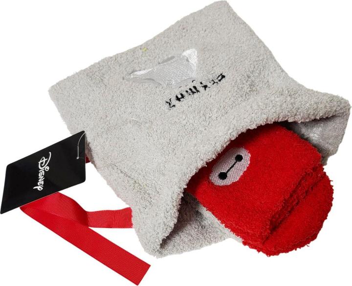 Produktbild Disney Baymax Logo Design Kuschelsocken mit Beutel (Einzelpack, 36 - 39)
