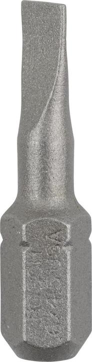 Produktbild Bosch Professional Zubehör Schrauberbit Extra-Hart S 0,6 x 4,5, 25 mm, 25er-Pack (Schraubschlitz)